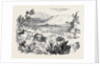 The War in Kaffraria, Kaffirs Attacking Infantry in Keiskamma Gorge by Anonymous