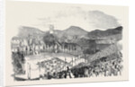 The Ceremony in the Marketplace of Vevey, La Fete Des Vignerons, at Vevey by Anonymous