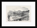 The Ceremony in the Marketplace of Vevey, La Fete Des Vignerons, at Vevey by Anonymous