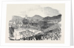 The Ceremony in the Marketplace of Vevey, La Fete Des Vignerons, at Vevey by Anonymous
