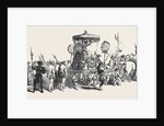 La Fete Des Vignerons, at Vevey: The People Walking on the Left Represent Winter by Anonymous