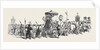 La Fete Des Vignerons, at Vevey: The People Walking on the Left Represent Winter by Anonymous
