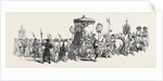 La Fete Des Vignerons, at Vevey: The People Walking on the Left Represent Winter by Anonymous