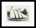 The Schooner Yacht America by Anonymous
