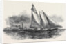 The Match by the Club of All Nations at Cowes, the America Yacht Making a Start Ahead by Anonymous