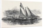 The Match by the Club of All Nations at Cowes, the America Yacht Making a Start Ahead by Anonymous