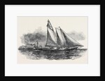 The Match by the Club of All Nations at Cowes, the America Yacht Making a Start Ahead by Anonymous