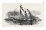 The Match by the Club of All Nations at Cowes, the America Yacht Making a Start Ahead by Anonymous