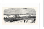 The Floods at Oxford from the North Hinkley Hill UK 1869 by Anonymous