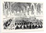 The Majority of the Duke of Norfolk: Dinner in the Barons' Hall Arundel Castle 1869 by Anonymous