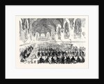 The Majority of the Duke of Norfolk: Dinner in the Barons' Hall Arundel Castle 1869 by Anonymous