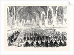 The Majority of the Duke of Norfolk: Dinner in the Barons' Hall Arundel Castle 1869 by Anonymous