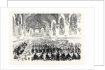 The Majority of the Duke of Norfolk: Dinner in the Barons' Hall Arundel Castle 1869 by Anonymous