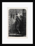 The Revolution in Spain: Sentinel Reading the News at Midnight 1869 by Anonymous