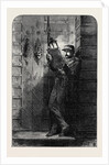 The Revolution in Spain: Sentinel Reading the News at Midnight 1869 by Anonymous