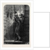 The Revolution in Spain: Sentinel Reading the News at Midnight 1869 by Anonymous
