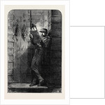 The Revolution in Spain: Sentinel Reading the News at Midnight 1869 by Anonymous