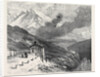 The New Overland Route to India: The Railway Over the Alps Summit of Mont Cenis and Lake 1869 by Anonymous