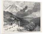 The New Overland Route to India: The Railway Over the Alps Summit of Mont Cenis and Lake 1869 by Anonymous