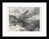 The New Overland Route to India: The Railway Over the Alps Summit of Mont Cenis and Lake 1869 by Anonymous