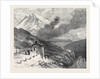 The New Overland Route to India: The Railway Over the Alps Summit of Mont Cenis and Lake 1869 by Anonymous