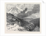 The New Overland Route to India: The Railway Over the Alps Summit of Mont Cenis and Lake 1869 by Anonymous