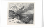 The New Overland Route to India: The Railway Over the Alps Summit of Mont Cenis and Lake 1869 by Anonymous