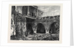 Part of the Old Fort Calcutta India 1869 by Anonymous