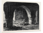 Arch in the Old Fort Calcutta India 1869 by Anonymous
