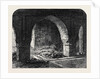 Arch in the Old Fort Calcutta India 1869 by Anonymous