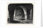 Arch in the Old Fort Calcutta India 1869 by Anonymous