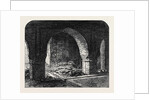 Arch in the Old Fort Calcutta India 1869 by Anonymous