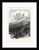 The Friar's Head in the Organ Mountains Near Theresopolis Rio De Janeiro Brazil 1869 by Anonymous