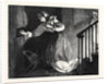 The Well-Known Knock, in the Exhibition at the French Gallery Pall Mall London UK 1869 by Anonymous
