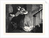 The Well-Known Knock, in the Exhibition at the French Gallery Pall Mall London UK 1869 by Anonymous