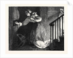 The Well-Known Knock, in the Exhibition at the French Gallery Pall Mall London UK 1869 by Anonymous