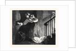 The Well-Known Knock, in the Exhibition at the French Gallery Pall Mall London UK 1869 by Anonymous