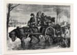 Flooded Out in Lincolnshire UK 1869 by Anonymous