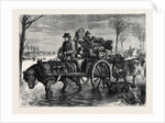 Flooded Out in Lincolnshire UK 1869 by Anonymous