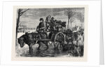 Flooded Out in Lincolnshire UK 1869 by Anonymous