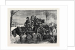 Flooded Out in Lincolnshire UK 1869 by Anonymous