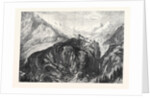 The New Overland Route to India: Mont Cenis Railway Fort L'Esseillon at Brabans 1869 by Anonymous