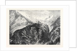 The New Overland Route to India: Mont Cenis Railway Fort L'Esseillon at Brabans 1869 by Anonymous