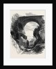 Pont St. Louis and Ruins of Roman Aqueduct Mentone 1869 France by Anonymous