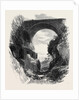 Pont St. Louis and Ruins of Roman Aqueduct Mentone 1869 France by Anonymous