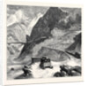 New Overland Route to India: Mont Cenis Railway L'Echelle Du Diable 1869 by Anonymous