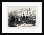 The Lord Mayor of Dublin Presenting the City Keys to the Right Hon. Earl Spencer K.G. Lord Lieutenant of Ireland 1869 by Anonymous