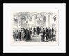 The Right Hon. Earl Spencer K.G Lord Lieutenant of Ireland Holding a State Reception at Dublin Castle 1869 by Anonymous