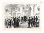 The Right Hon. Earl Spencer K.G Lord Lieutenant of Ireland Holding a State Reception at Dublin Castle 1869 by Anonymous