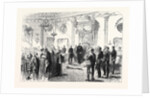 The Right Hon. Earl Spencer K.G Lord Lieutenant of Ireland Holding a State Reception at Dublin Castle 1869 by Anonymous